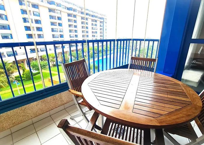 Luxury D15-9 With Terrace And Sea Views With Two * Valencia